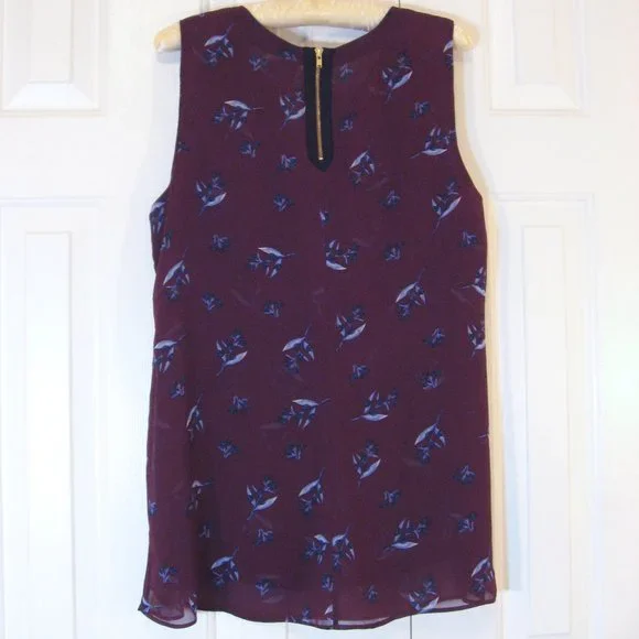 CAbi | 'Bouquet' Floral Print Tunic Blouse Top - Picture 6 of 10